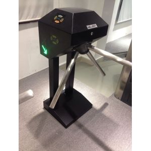 Automatic Mechanical Tripod Turnstile Gate Vertical Electric Manual Type DC 12V