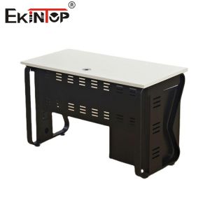 Black Customizable Small Employee Desk Home Solid Wood Computer Desk