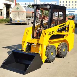 Kohler Engine Wheel Loader Attachments for Mini 400kg Stand On Crawler Track