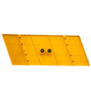 Circular Triple Deck Vibrating Screen Coal Handling Plant 350 TPH 4YK1860