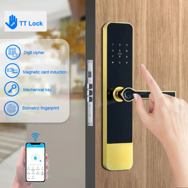 Quality THZ01 Airbab managerment Smart Door Lock wholesale