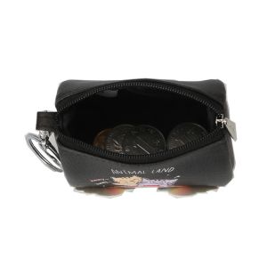 ISO9001 BM Zippered Coin Purse Mini Customized Pu Dismountaintable Strap
