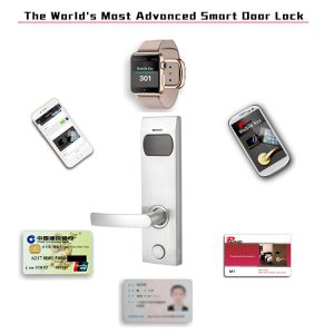 Easy Management Smartphone Deadbolt Lock , Electronic Home Locks Zinc Alloy