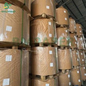 40g Silicone Coated Baking Paper Rolls Sheets White Brown Color