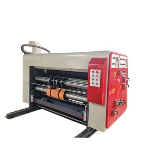 Small Size Printing Slotting Die Cutting Corrugated Carton Box Machine