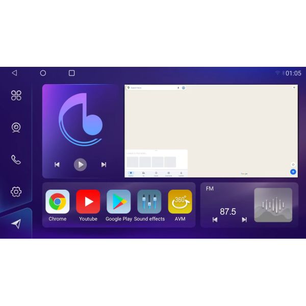 Wireless 360 Car Camera 1080p Android System Safe Driving For Vinfast VF3