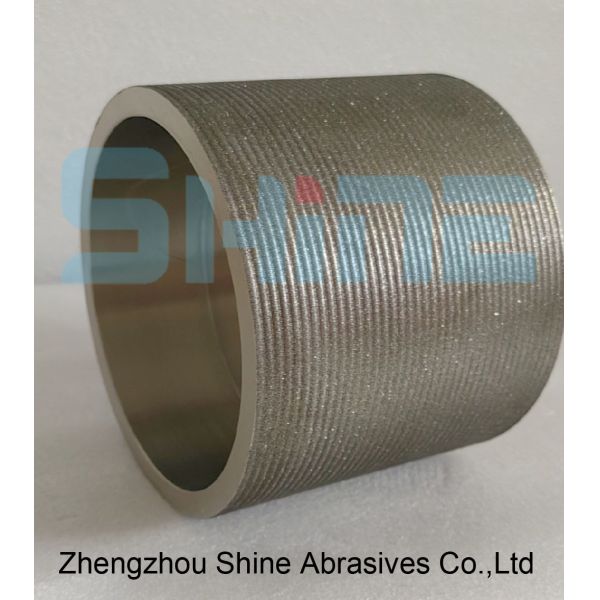Quality Cylindrical Electroplated Diamond Stone Grinding Wheel Pre Forming For Marble wholesale