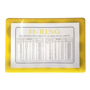 Custom Colorful Nitrile FKM O Ring Seal Kit EPDM O Ring Silicone Rubber O Ring