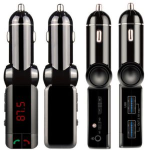 12V - 24V Portable Fast Car Charger , Hands Free Dual USB Charger For Auto Car