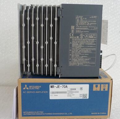 MR-JE-70A Mitsubishi JE Series 750W Servo Amplifier Model MR-JE AC servo drive 3-phase or 1-phase 200 VAC to 240 VAC
