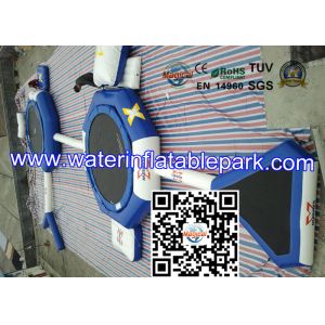 China Commercial Business Inflatable Water Games , Funny Inflatable Water Trampoline on sale