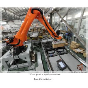 5 Axis Robot Arm 120kg Payload Kuka KR 120 R3200 Palletizing Automation
