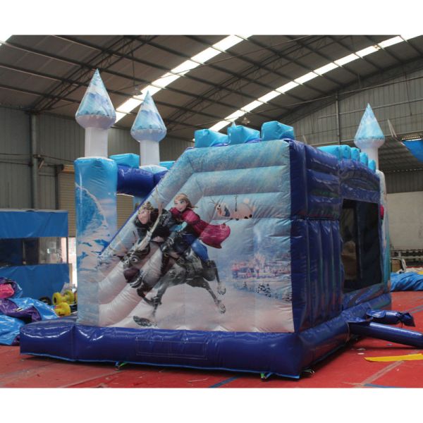 Colorful PVC Cartoon Character Inflatable Bouncer Jumping Bouncy Castle with Slide