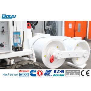 Power Line Stringing Equipment Hydraulic Puller For Transmission Line Constructi