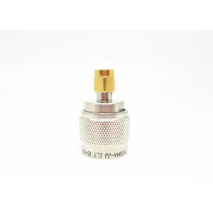 High Reliable N Male to SMA Male RF Adapter 50Ohm Dielectric PTFE for Instrument