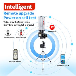 SIBOASI B7 Badminton Shuttlecock Feeder Machine Smart Badminton Shooting Machine