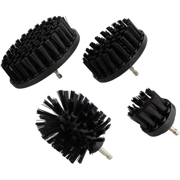 Quality 4pcs Drill Brush Attachment Set Power Scrubber Brush Cleaning Kit wholesale