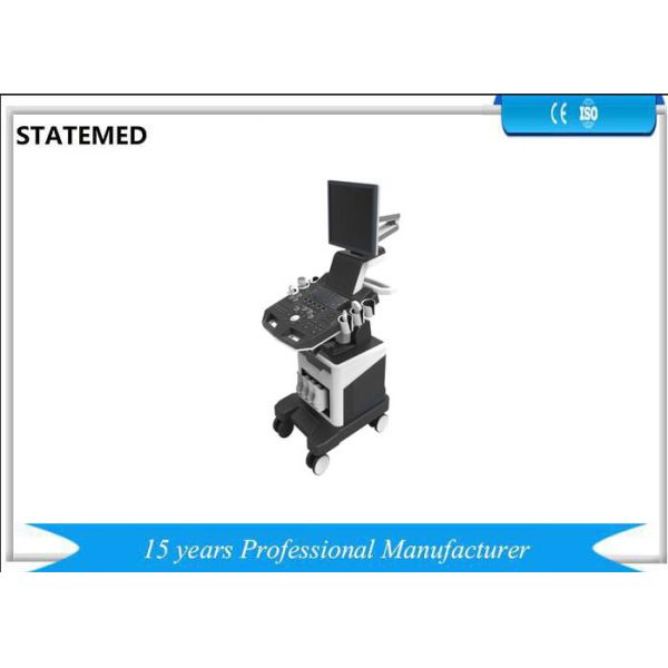 Quality Trolley Color Doppler Diagnostic Ultrasound Machine / Digital Ultrasound Scanner wholesale
