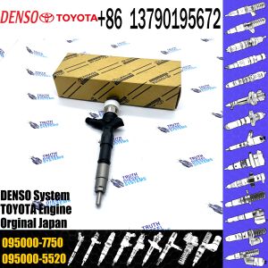 China Diesel Engine Parts Fuel Injector Assy 23670-30300 095000-7760 095000-7761 095000-7751 095000-7750 on sale