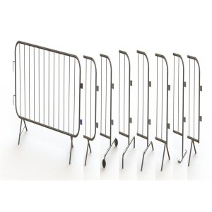 35mm tubing crowd control barrier