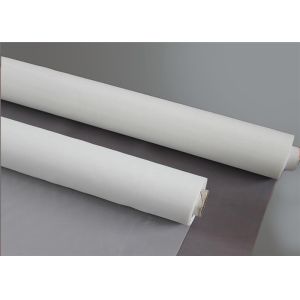White 100% Polyester Silk Screen Printing Mesh For Pcb Printing 16T-40 Mesh