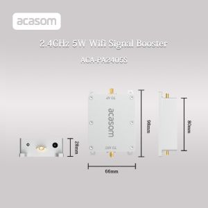 Wireless Drone Signal Amplifier 2.4GHz To 2.5GHz For High Gain 5W Power Booster