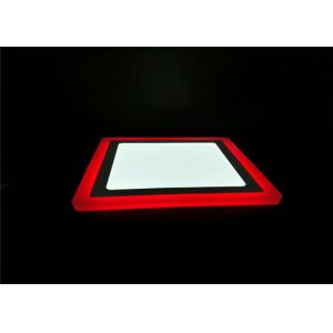 White Red 24W 9 Watt Led Panel Light Recessed Mounted Square For Ceiling