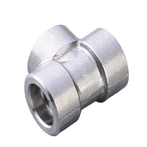 Cheap ASME B16.9 Threaded Tee Variable Sizes Range From NPS1/2&quot;-60&quot; Fast Delivery Low MOQ Customizable Material I.g. Carbon Steel Stainless Steel for sale