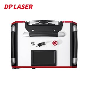 Trolley Case Raycus 200W Fiber Laser Cleaning Machine Portable Laser Rust