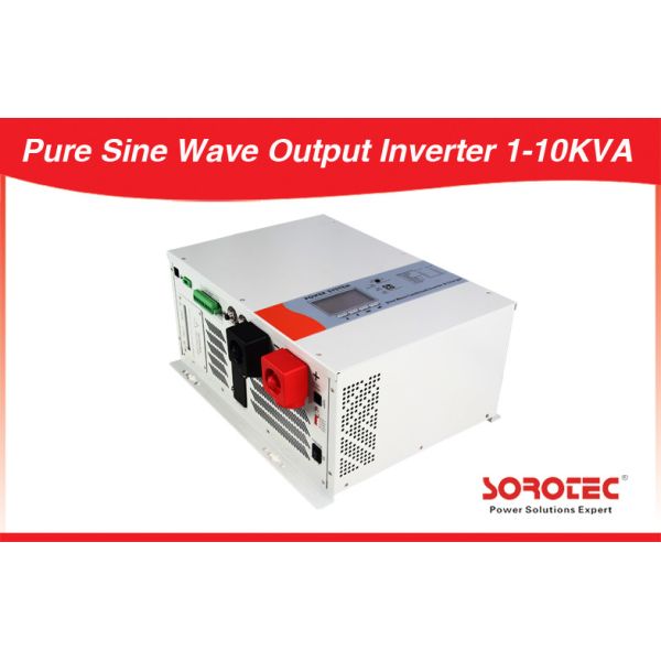 Quality Long Back up Pure Sine Wave DC-AC Solar Power Inverters with Bypass Voltage 1-12KW wholesale