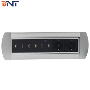 usb data interface hidden automatic flip up socket with 180 degree overturn