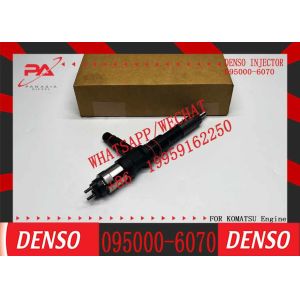 China Excavator Diesel Engine Repair Parts 095000-6070 Injector 6251-11-3100 SAA6D125E Engine Fuel Injector PC400-8 PC450-8 on sale