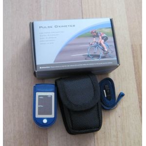 Black Mini Fingertip Pulse Oximeters for Oxygen Bar CE