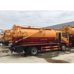 Dongfeng 4X2 LHD 8500Pa Vacuum Sewage Suction Truck