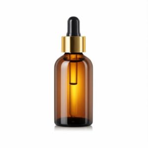 China Round Amber Cosmetic Bottles in 30ml Capacity for Cosmetic Packaging Solutions on sale
