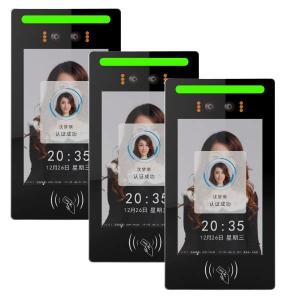 Cheap JP1811 Wall-Mounted Face Recognition and Card Access Control All-in-One Device 8-Inch with a industrial-grade Android RK3568 chipset for sale
