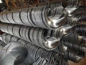 Quality Hot Winding Rolled Spiral Blade Auger Segments 1.5 Years Warranty wholesale