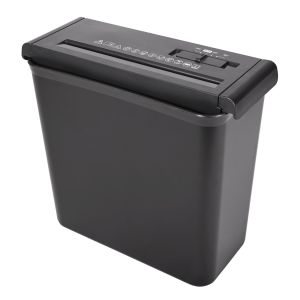 Cheap 10l 5-Sheet Strip-Cut Mini Paper Shredder Machine Office And Home 7mm CS522S for sale