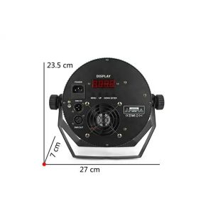 Remote Control DMX512 Stage Par Light Aluminum LED Matrix Light For 54x3w Party