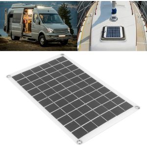 Lightweight Portable Solar Panel Monocrystalline Cell 100W 12/24V USB Output