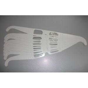 OEM Printable Paper 3D Glasses Red Green With PVC PET Laser Lenses