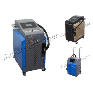 120mm Beam Rust Removal 100W Laser Paint Cleaner