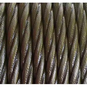Galvanized 19X7 Non-Rotating Wire Rope For Port Lifting Cranes Other Processing