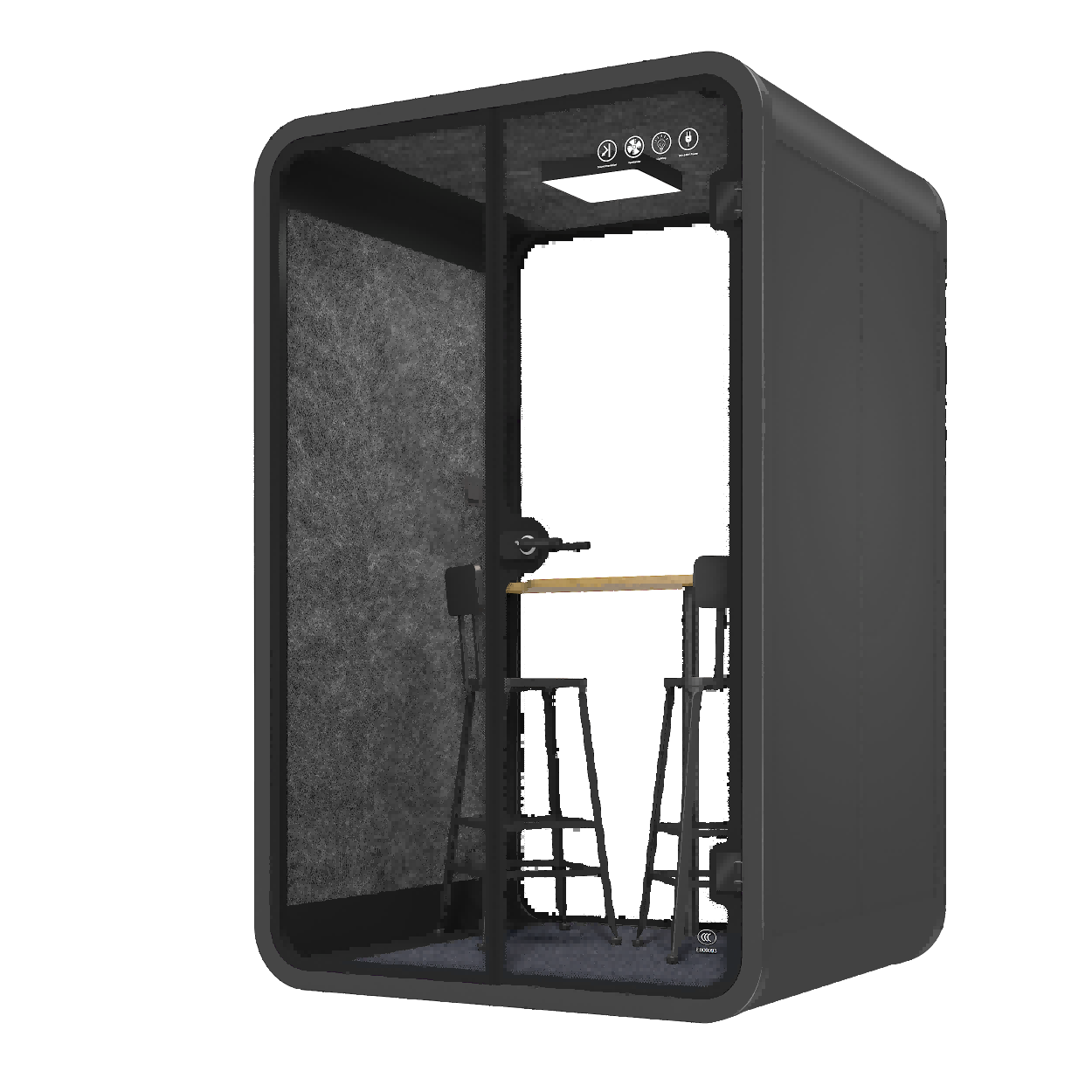 Multiple Color Two Person Pod Customized Quiet Space Office Pods Quick Assembly