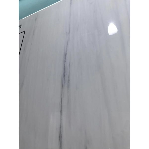 Polished Glazed Porcelain Tile 1200x1800mm Carrara Antibacterial