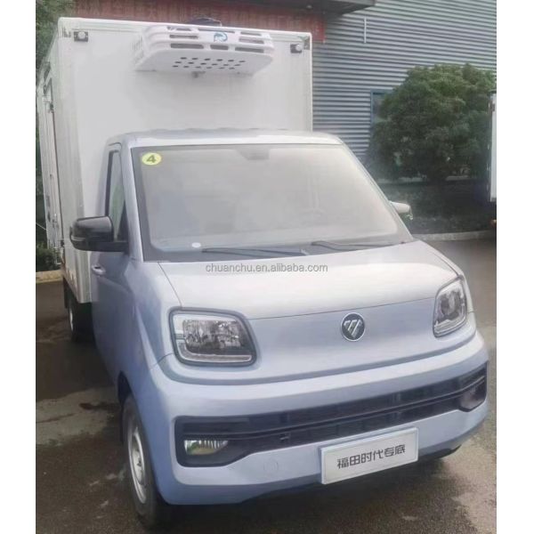 Frozen Goods Storage Foton Wide-Body Manual Transmission Refrigerated Truck with 3050*1630*1670 Dimensions and Insulation