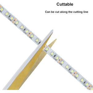 12V Flex LED Strip 6000K SMD2835 LED 120LEDs/M 10W/M LED Tape Lights IP20 For