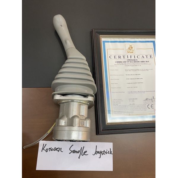 Quality Hyundai Pilot Excavator Joystick Handles Digging Machine Single Switch wholesale
