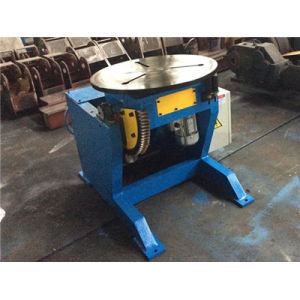 300kg welding positioner with welding chuck VFD Speed Control