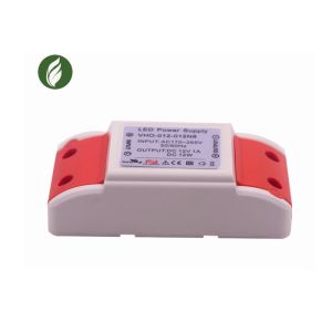 Ultralight Practical Plastic LED Driver 12W 12V For Spotlights